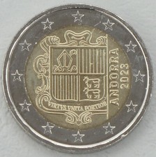 2 E.uro Kursmünze Andorra