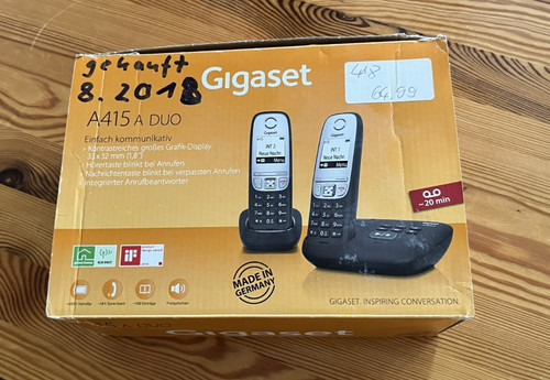 Gigaset a415a duo schnurloses - a415a,