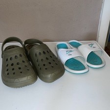 2 Paar Schuhe, Gr.41,Chiemsee Crogs,gefüttert, Fashy Sanitized Schlappe,Gr.42