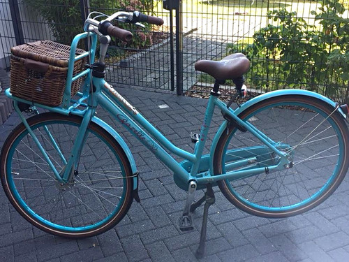 Gazelle damen hollandrad blau - hollandrad,