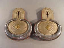 147502: Königreich Hannover, Paar Epauletten Oberleutnant, Rgt Garde du Corps