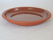 6 Rittermahl-Teller, Teller aus Ton, 29 cm Durchmesser, 4 cm hoch, je 1,35 kg