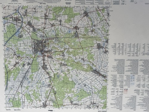 Topographische karte l3528 - topographische,