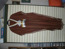 kaftan marokko lang ca 134cm braun