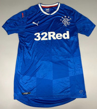 Rangers Fußball Shirt Trikot 2016-2018 Home Größe M Medium