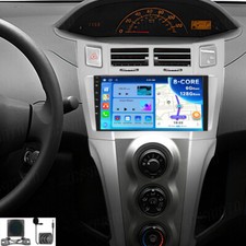 6+128GB Carplay Für Toyota Yaris 2005-2012 9" Autoradio Android 15 GPS Navi WIFI