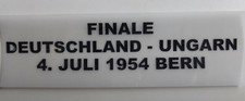 Matchdetail WM 1954 für