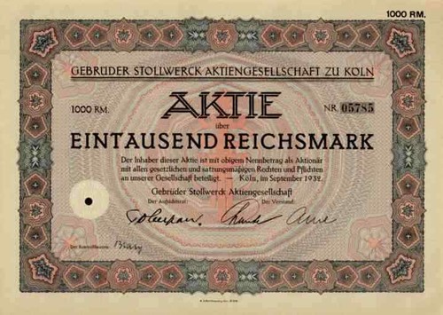 Gebrüder stollwerck köln - stollwerck,