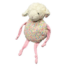 Käthe Kruse Schaf Lamm Körnerkissen Kerne Plüsch Kuschel Blumenmuster Rosa 30cm