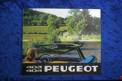Peugeot 403 404 - 403/404, prospekt