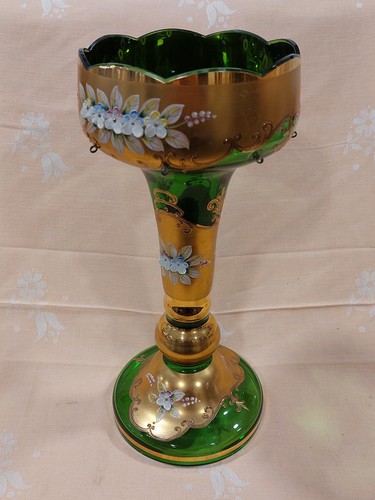 Bömisches glas vase böhmen - bömisches,