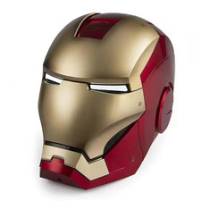 Iron Man Helm MK Tragbar Automatik LED Maske Marvel Avengers Cosplay Deko