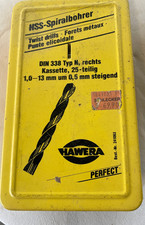 HAWERA HSS-Spiralbohrer Kassette DIN338 Typ N