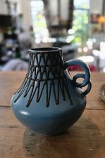 XL Fat Lava Keramik Vase Fohr-Design Henkel Vase W.-Germany Vintage 70er Vintage