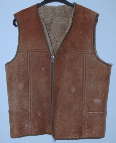 Unisex lammfellweste - unisex,