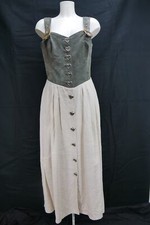 Langes Landhauskleid ärmelos