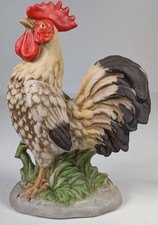 Deko Keramik Skulptur, Hahn, Figur, ca. 16 cm hoch, , NO BOX, #AG605