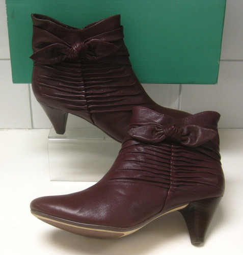 Clarks stiefeletten weinrot - stiefeletten,