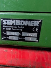 Sembdner Rasenbaumaschine  , 