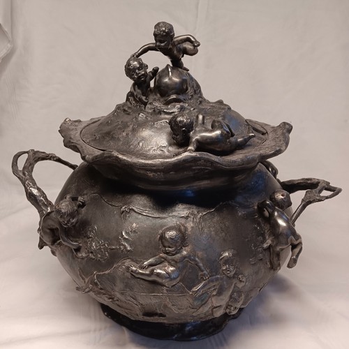 Antike suppenterrine bowle - antike, suppenterrine,