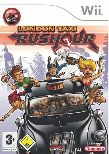 London taxi rush hour - taxi:,