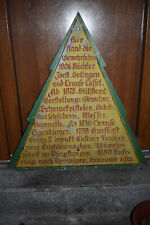 Altes Blechschild 30er Jahre