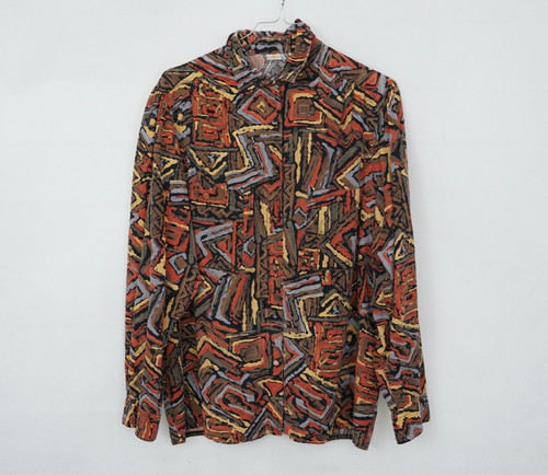 Vintage bunte damen bluse - vintage,