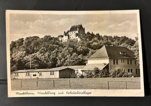 Ansichtskarte mindelheim mit - ansichtskarte,