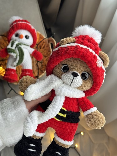 Handgemachter weihnachtsbär - handgemachter,