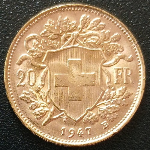 Vreneli franken gold - vreneli, 20