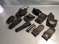 12 Taschen  Handschellen Taschenlampe Funkgerät Koppel Feldjäger Bundeswehr n2