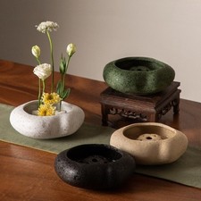 Keramik Ikebana Blumenbecken