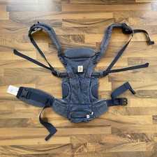 Ergobaby Babytrage Omni Dream Midnight Blue Soft Touch Baumwolle