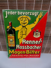 uraltes Blechschuld Renner`s