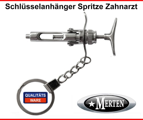 Schlüsselanhänger spritze - spritze,