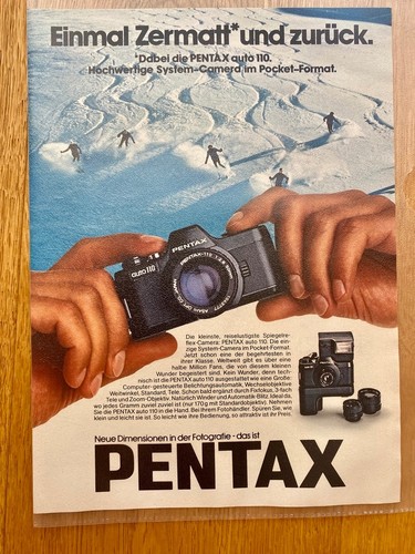 Pentax auto 110 - , zermatt