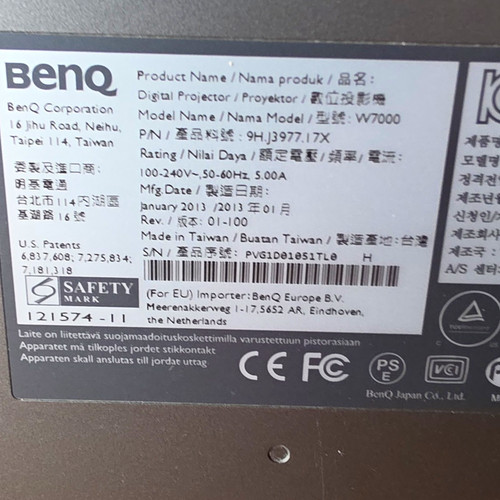 Benq w7000 1080p dlp - 1080p, 3d