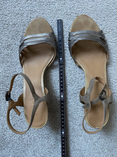 Esprit sommersandale hoch grau - hoch,