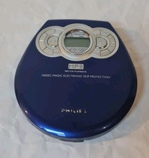Philips EXP2301/00 Discman Tragbarer CD-Player, Blau