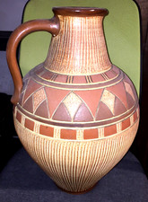 Tonvase-Bodenvase-großer