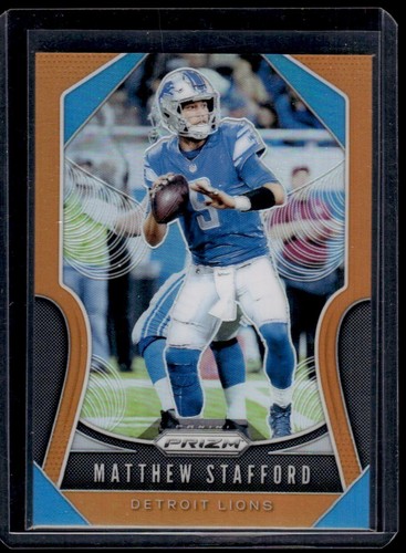 2019 panini prizm - prizm, orange