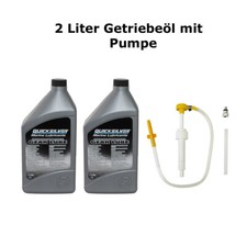 2 Liter Mercruiser Getriebeöl  Z-Antrieb High Performance Gear Lube mit Pumpe