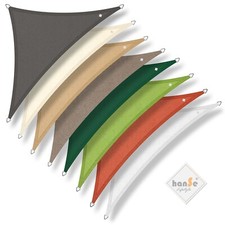 hanSe® Marken Sonnensegel Dreieck Sonnenschutz Segel Beschattung Schattensegel