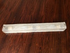 Große Eisglas - Wandleuchte -