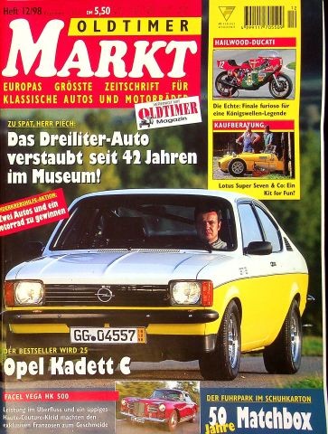 Oldtimer markt 1998 - markt,