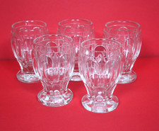 5 Stück alte Becher Gläser