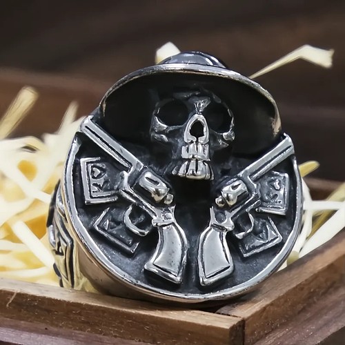 Cowboy doppel gewehr totenkopf - cowboy,