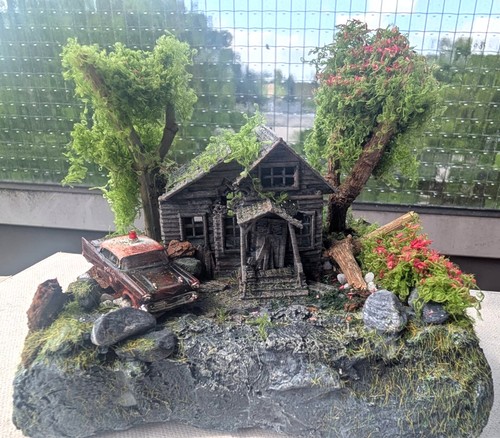 Diorama lost place - diorama,