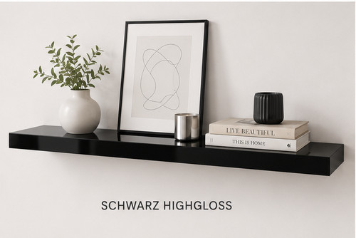 Schwebendes wandregal mit - schwebendes,