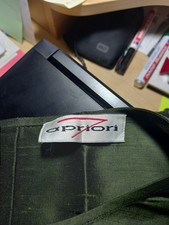 Vintage 1990er Damen-Seiden-Sommer-Kleid, Gr. 44, dunkelgrün